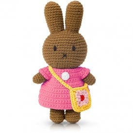 Melanie and her Pink Dress & Flower Bag Plush Toy