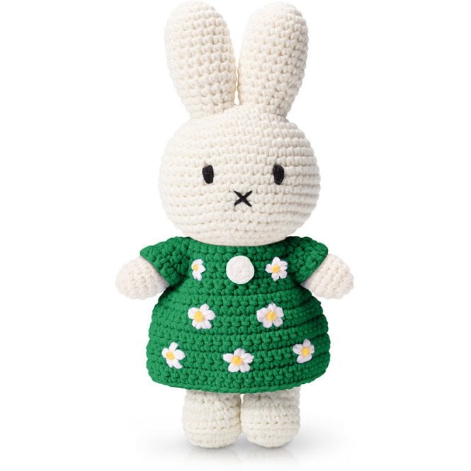 Just Dutch Miffy Handmade and her Green Flower dress 