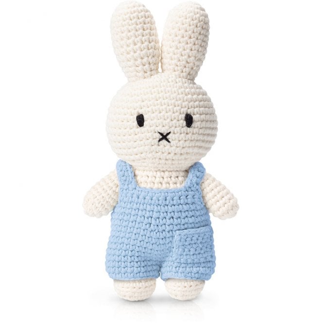 Just Dutch Miffy Handmade and her Pastel Blue overall 