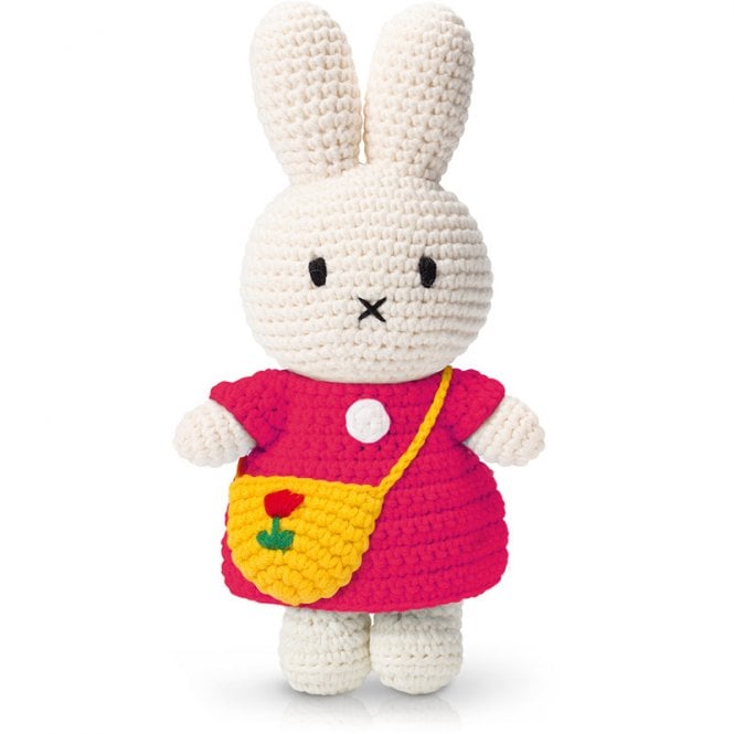 Just Dutch Miffy Handmade and her Red dress + tulip bag