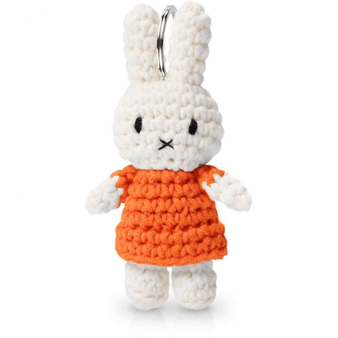 Just Dutch Miffy Handmade Keyring - Orange