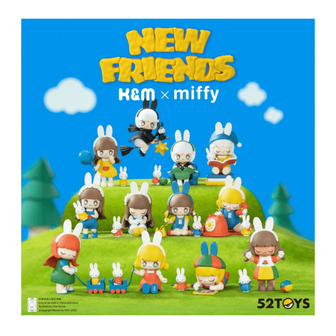 Kimmy and Miki KIMMY & MIKI x Miffy New Friends Series