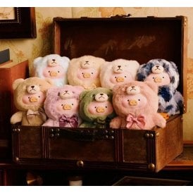 LuLu the Piggy Vintage Teddy Shop Vinyl Face Teddy - Choose Your Favourite!