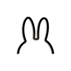 Miffy BLACK METAL Wall Art - Small