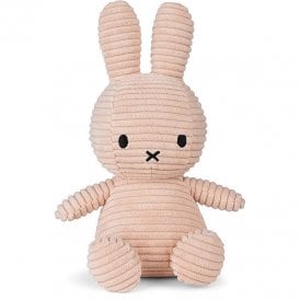 Miffy Corduroy Eco Bunny Rabbit Misty Rose 23cm /9"