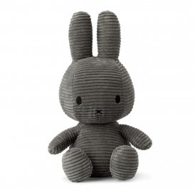 Miffy Corduroy GREY  Extra Large 50cm Nijntje