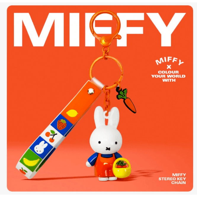 Miffy Fruit Series Keychain - Choose Your Favourite!