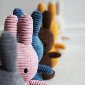 Miffy Large Corduroy Plush Rabbit 33cm/13" Choose Your Colour!