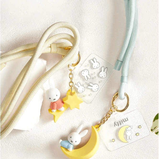 Miffy Phone Lanyard - Bear, Moon & Star!