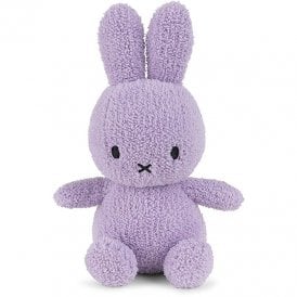 Miffy Terry Towelling Soft Toy in Lilac
