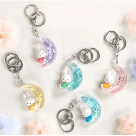 Miffy's Dream Keychains - Moon, Cloud & Star