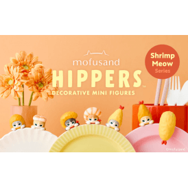 Mofusand Sonny Angel HIPPERS Shrimp Meow Blind Box