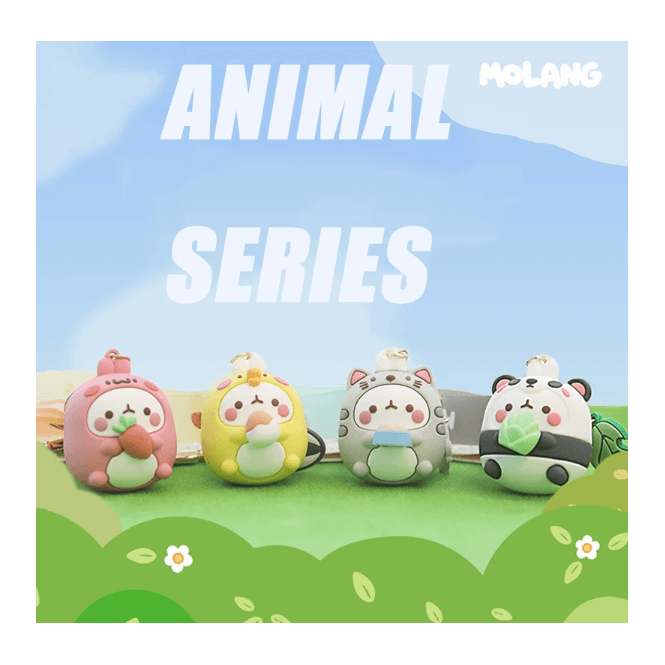 Molang Rabbit Animals Series Pendant - Choose Your Favourite!