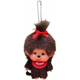 MONCHHICHI BIG FACE KEYCHAIN BY SEKIGUCHI - GIRL OR BOY