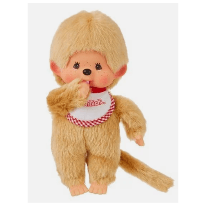 Monchhichi Classic Beige Plush Toy (9 Inches)