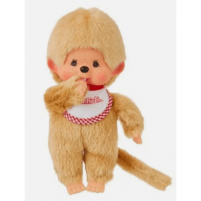 Monchhichi Classic Beige Plush Toy (9 Inches)
