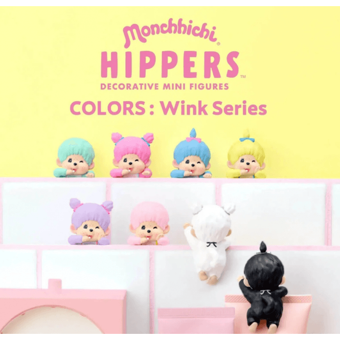 Monchhichi Hippers Colours Wink Series Blind Box