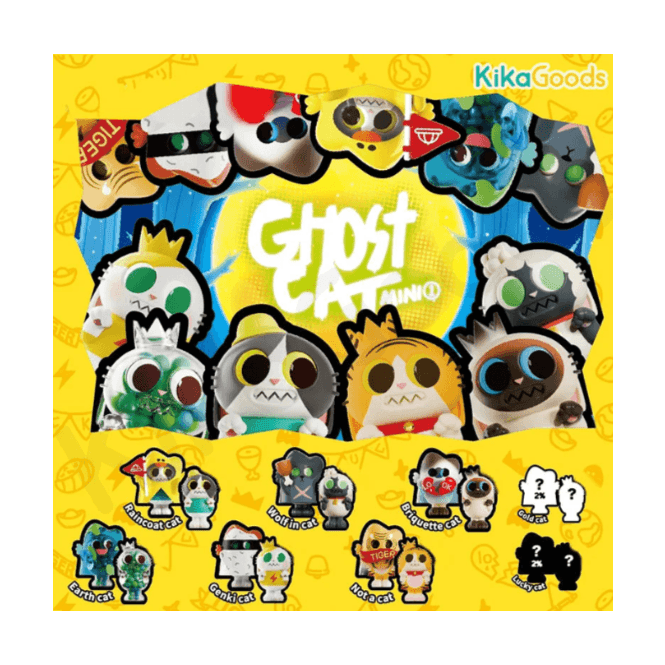 Paws Nova Jinart x Ghost Cat Series – Choose your favourite!