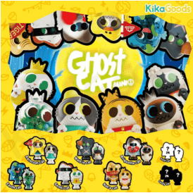 Paws Nova Jinart x Ghost Cat Series – Choose your favourite!