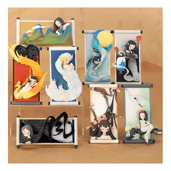 Sleep Elves by 52 Toys Sleep Oriental Scroll Series – Choose Your Favourite!
