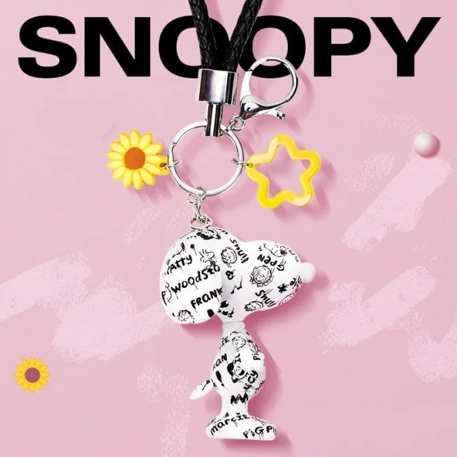 Snoopy Doodle Series Keychain - Choose Your Favourite!