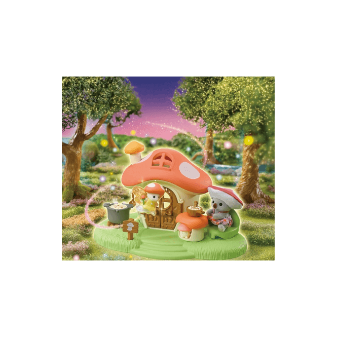 Sylvanian Families Fairy Mushroom House Set