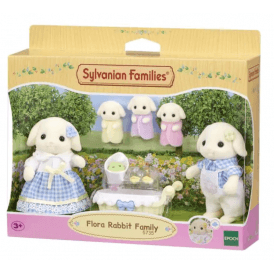 Sylvanian Families - Flora Rabbit Family Set 5735