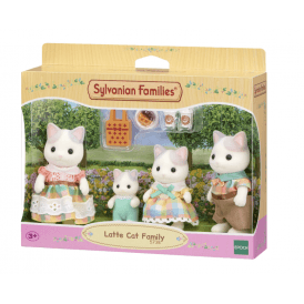 Sylvanian Families - Latte Cat Family 5738