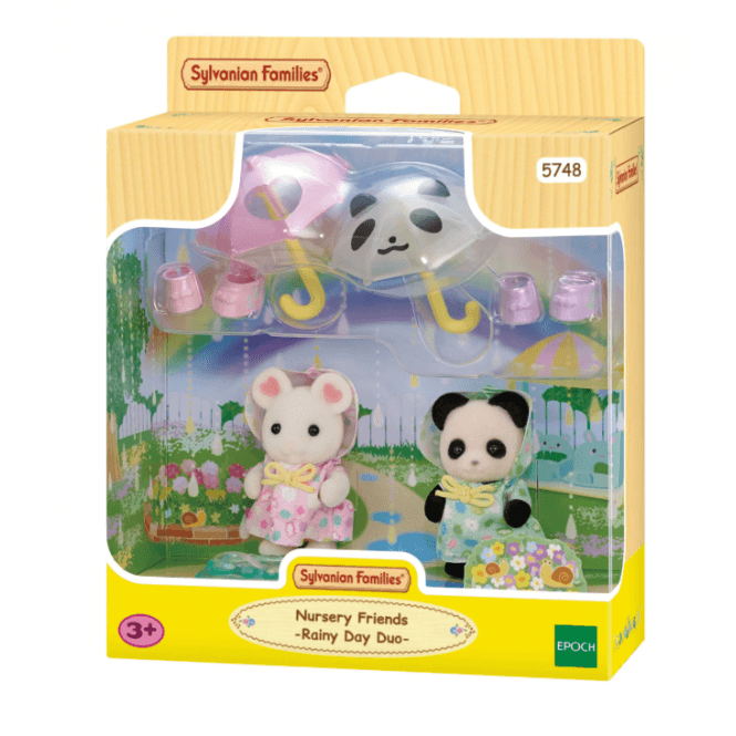 Sylvanian Families – Nursery Friends - Rainy Day Duo