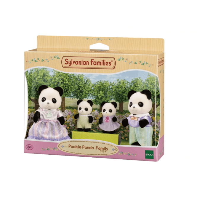 Sylvanian Families - Pookie Panda Family Set 5529