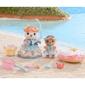 Sylvanian Families - Sea Otter Sisters-Splashy Snorkel Set
