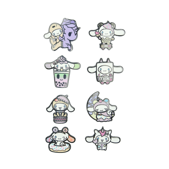 Tokidoki x Cinnamoroll Sweet Treats Enamel Pin Blind Box