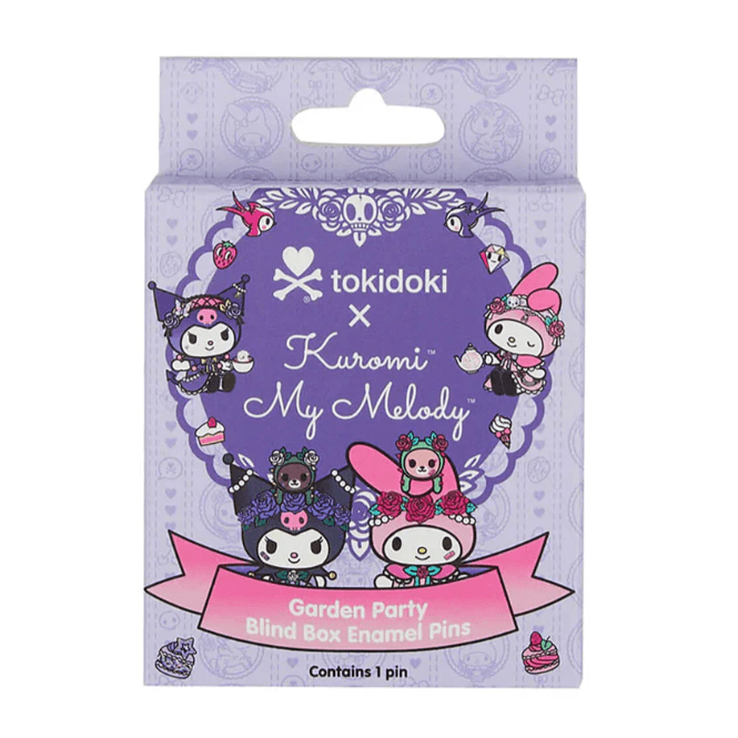 Tokidoki x Kuromi and My Melody Garden Party Enamel Pins - Choose Your Favourite!