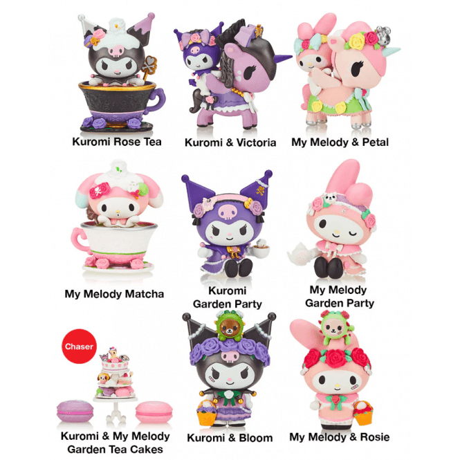 Tokidoki X KUROMI & MY MELODY GARDEN PARTY - Choose Your Favourite!