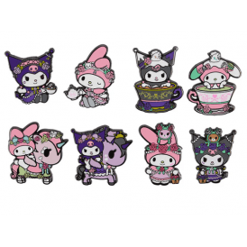 tokidoki x Kuromi & My Melody Garden Party Enamel Pin Blind Box