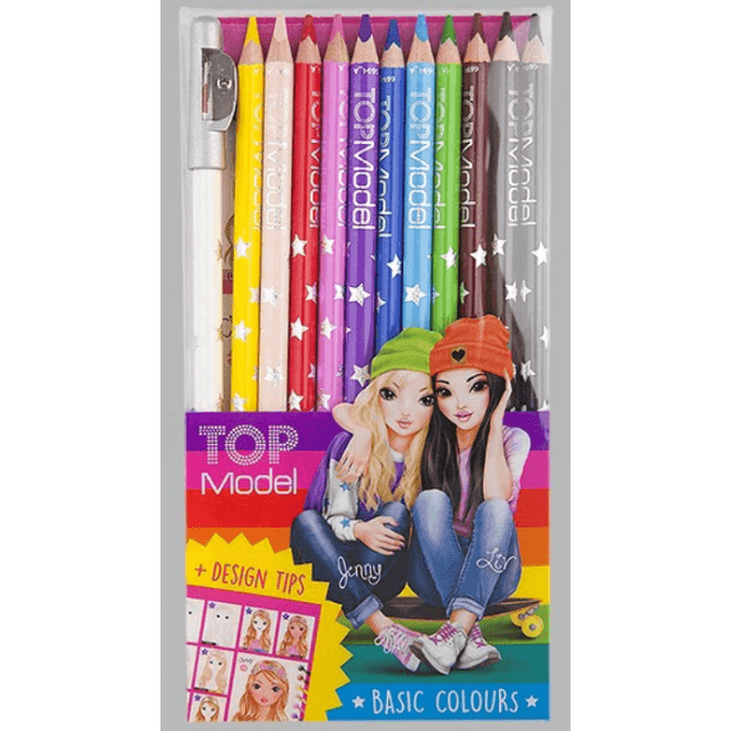 Top Model Depesche 6694 TOPModel Colouring Pencils Basic Colours