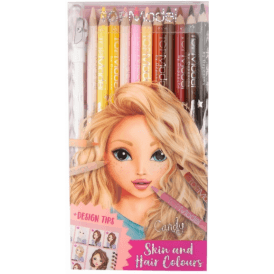 Depesche TOPModel Coloured Pencil Set - Skin & Hair Colours